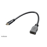 ADA Akasa HDMI - miniHDMI - 25cm - AK-CBHD10-25BK