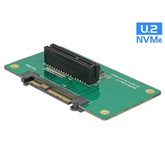 Delock 62863 Adapter U.2 SFF-8639 > PCIe x4 rögzítolemezzel