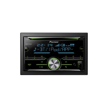 AUD Pioneer FH-X730BT 2DIN CD-s, USB-s, fekete autóhifi fejegység