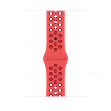 Apple Watch 45mm Nike sportszíj - Ragyogó bíbor-Gym Red 