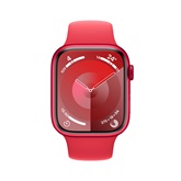Apple Watch S9 GPS 45mm RED Alu Case w RED Sport Band - M/L