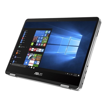 Asus VivoBook Flip 14 TP401MA-BZ042TS - Windows® 10 S - Szürke - Touch