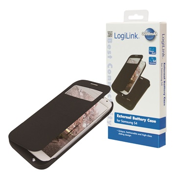 LogiLink PA0072 Samsung S4 telefonhoz beépített akkumulátorral