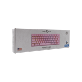White Shark GK-002421-P/BL-US WAKIZASHI vezetékes mechanikus gamer billentyűzet - rózsaszín - US
