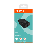 ACME CH204 2-ports USB fali töltő, 2.4A