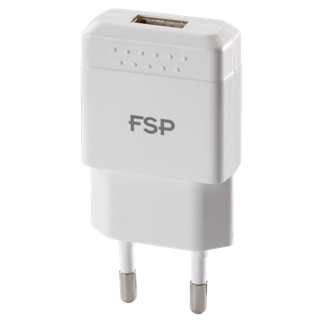 FSP hálózati USB töltő 5V 2,1A - Fehér