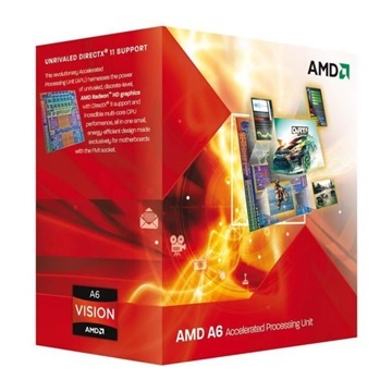 AMD FM1 A6-Series A6 3650 - 2,60GHz OEM