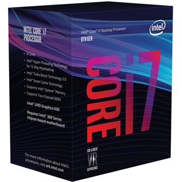 Intel s1151 Core i7-8700 - 3,20GHz
