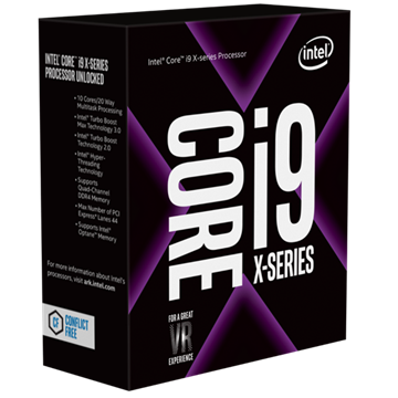 Intel s2066 Core i9-7900X - 3,30GHz