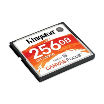 Kingston 256GB Compact Flash Canvas Focus (CFF/256GB) memória kártya