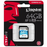 Kingston 64GB SD Canvas Go (SDXC Class 10  UHS-I U3) (SDG/64GB) memória kártya