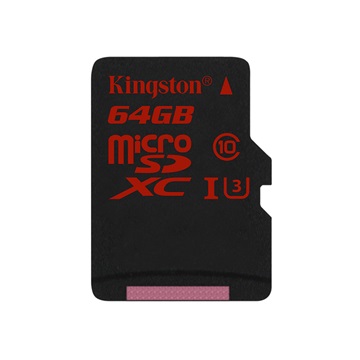 Kingston Micro SDHC/SDXC 64GB UHS-I SC3 (SDCA3/64GB)