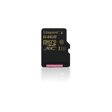 Kingston Micro SDHC/SDXC 64GB UHS-I U3 (SDCA3/64GBSP)