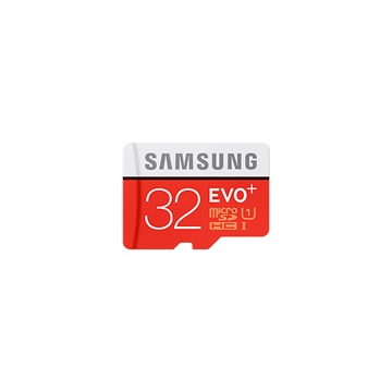 FL Samsung MicroSD EVO+ SDHC 32GB Class10 UHS-1Grade1 adapterrel (MB-MC32DA/EU)