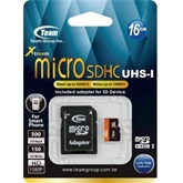 TeamGroup Micro SDHC 16GB Class 10 UHS-1 + Adapter