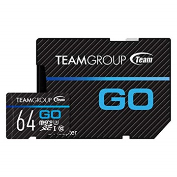 TeamGroup Micro SDXC GO Card Series 64GB (U3) + Adapter