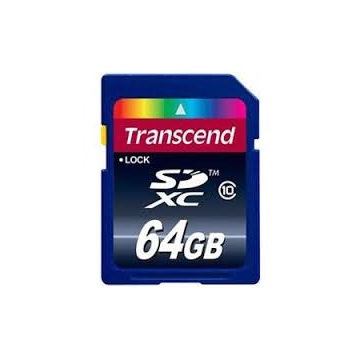 FL Transcend SDXC 64GB Class10