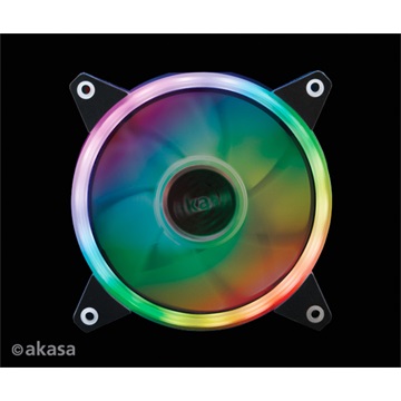Akasa - Case Fan - 12cm - Vegas R7 RGB LED - AK-FN098