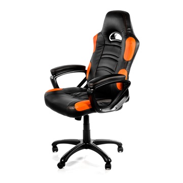 Arozzi Enzo Gaming szék - Fekete/Narancs
