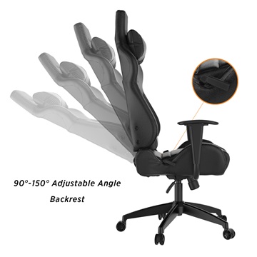 Gamdias Achilles E2-L gaming szék - Fekete