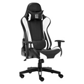 LC Power LC-GC-600BW Gaming szék - Fekete/Fehér