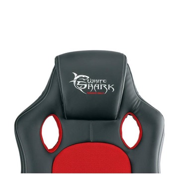 SBOX - White SharkWH Kings Throne Gamer szék - Fekete/Piros