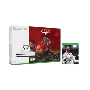 Microsoft XBOX One S 1TB Halo FIFA18  játékkonzol