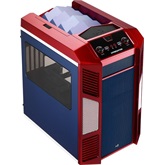 Aerocool Micro Xpredator Cube - Kék/piros