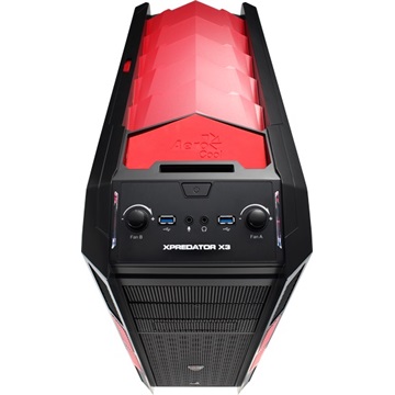 Aerocool Midi Xpredator X3 Devil Red Edition