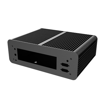 Akasa Euler MX Plus - Ventilátor nélküli Mini-ITX Case - A-ITX56-M1B