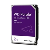 WD 3,5" 2TB SATA3 5400rpm 64MB Purple - WD23PURZ