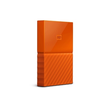 WD 2,5" My Passport 2TB (THIN) - Orange - WDBS4B0020BOR-WESN