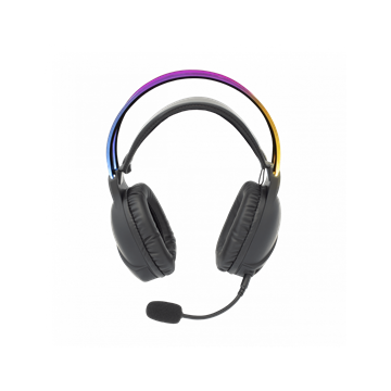 White Shark GH-2140 OX/RGB gamer fejhallgató mikrofonnal - fekete