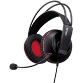 ASUS Cerberus V2 Gamer Headset Fekete-Piros
