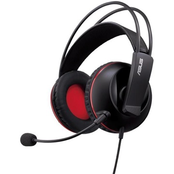 ASUS Cerberus V2 Gamer Headset Fekete-Piros