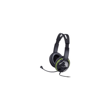 Genius HS-400A headset - Fekete / Zöld