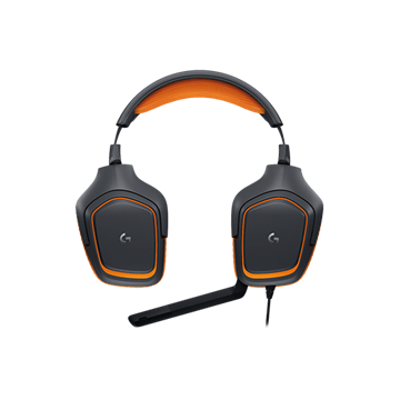 Logitech G231 Prodigy Gamer Headset - Fekete/narancs
