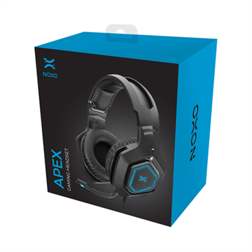NOXO Apex Gaming mikrofonos 7.1 fejhallgató
