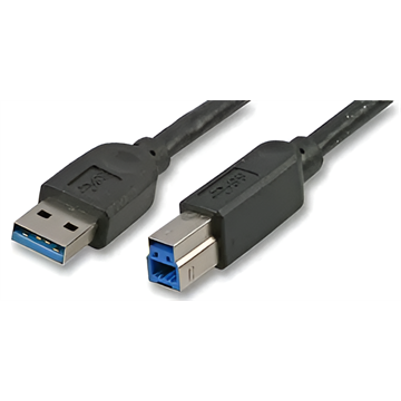 Akasa USB 3.0 Type-A to Type-B kábel - 1,5m - AK-CBUB01-15BK