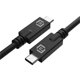 Akasa USB 40 Gbps Type-C kábel - 240W PD - AK-CBUB67-10BK