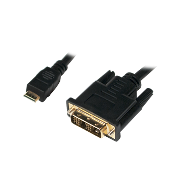 LogiLink CHM002 mini HDMI-DVI-D kábel - 1m