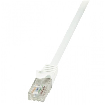 LogiLink CP2031U U/UTP Cat6 EconLine patch kábel - Fehér - 1m