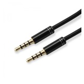Sbox 3535-1,B Audio kábel 1,5m - Fekete