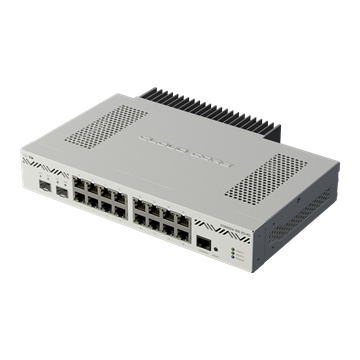 MikroTik CCR2004-16G-2S+PC router passzív hűtéssel