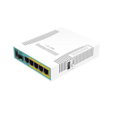 MikroTik hEX PoE router