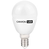 LED Canyon E14 P45 átlátszó kis gömb bura 6W 470lm 4000K - Természetes fehér