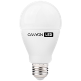 LED Canyon E27 A60 tejfehér körte bura 12W 1055lm 2700K - Meleg fehér