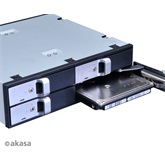 Akasa - belső mobil rack - Lokstor M22 - 4 x 2,5" SSD/HDD - AK-IEN-02