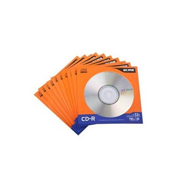 Acme CD-R 700MB 52x papírtok 10 db/ csomag