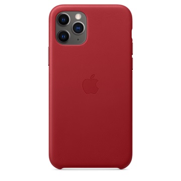 Apple iPhone 11 Pro bőrtok - (PRODUCT)RED